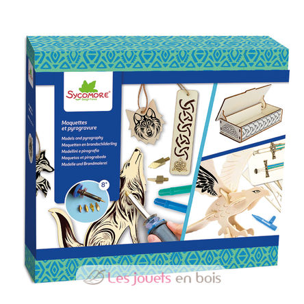 Modelos y pirograbado Celta SYCRE5202 Sycomore 1