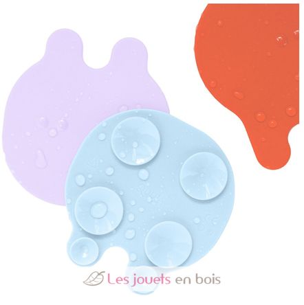 Medusas de baño antideslizantes - azul coral QU-173670 Quut 1