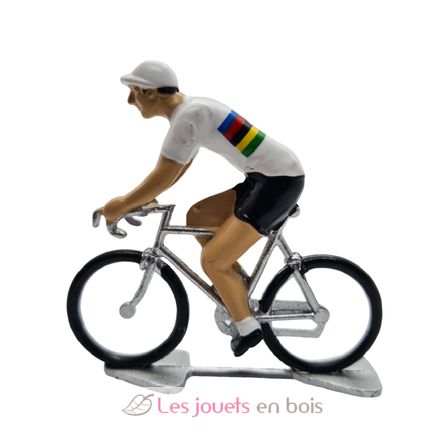 Maillot de campeón del mundo de ciclismo con figura R FR-R19 Fonderie Roger 3