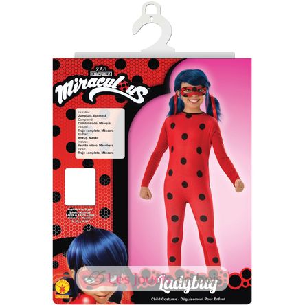 Disfraz infantil Ladybug, 5-6 años R640924-T56 Rubies 2