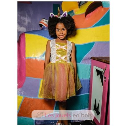 Disfraz infantil Unicornio con LED, 3-4 años R701066FR-T34 Rubies 5