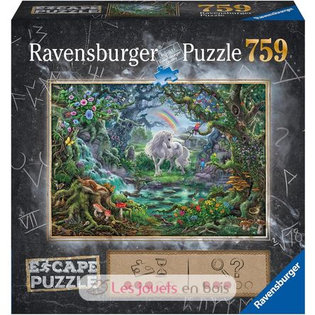 Puzzle de escape - La licorne RAV165124 Ravensburger 1