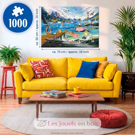 Puzzle Pokemon Vaporeon 1000 pzs RAV12002035 Ravensburger 4