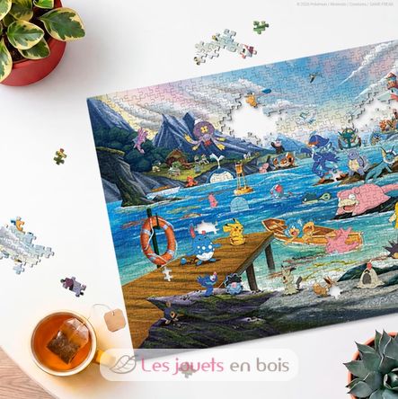 Puzzle Pokemon Vaporeon 1000 pzs RAV12002035 Ravensburger 2