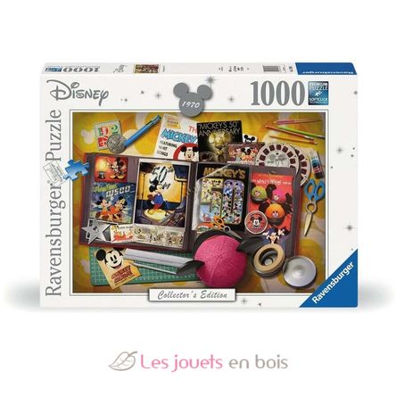 Puzzle Cumpleaños de Mickey the 70's 1000 piezas RAV-17586 Ravensburger 1