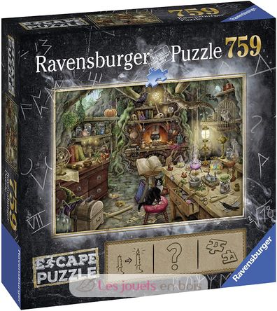 Rompecabezas de escape - La cocina de la bruja RAV199587 Ravensburger 4