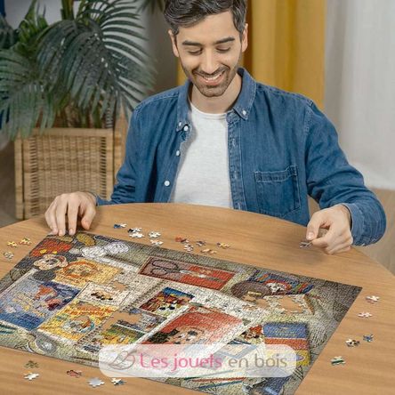 Puzzle Cumpleaños de Mickey 50's 1000 piezas RAV-12000841 Ravensburger 3