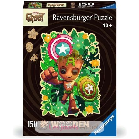 Puzzle de madera Groot 150 piezas RAV-12001459 Ravensburger 1
