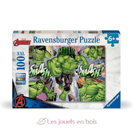 Puzzle Hulk Marvel Avengers 100p XXL RAV12004119 Ravensburger 3