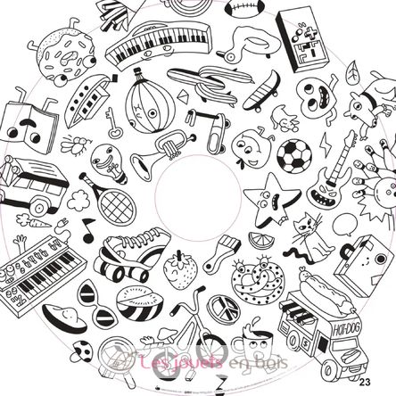 Recambio de 20 hojas XXL Drawin'kids x OMY DK-Refill90OMY Drawin’Kids 8