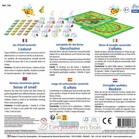 Juego sensorial - El olfato SS-136 Sentosphère 4