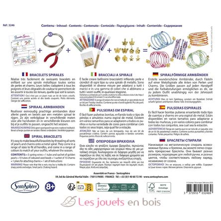 DIY Pulseras en espiral SS-3246 Sentosphère 4