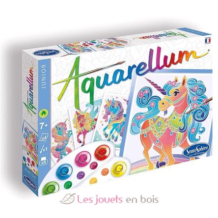 Aquarellum Junior - Unicornios SS-6507 Sentosphère 1