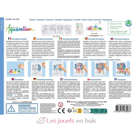 Aquarellum Junior - Unicornios SS-6507 Sentosphère 5