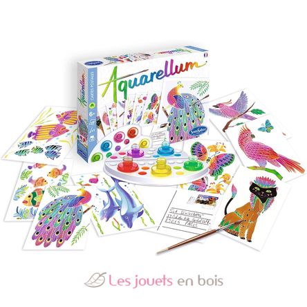 Aquarellum Postales Animales SS-680 Sentosphère 2