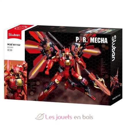 Robot PR Mecha rojo SL-M38-B1152 Sluban 1