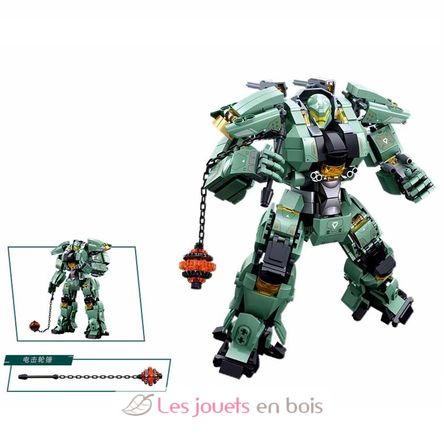 Robot PR Mecha verde SL-M38-B1153 Sluban 5