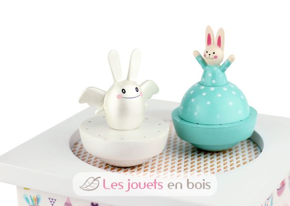 Caja de música Ángel Conejo TR-S95015 Trousselier 4