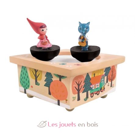 Caja de música de madera Caperucita Roja TR-S95095 Trousselier 1