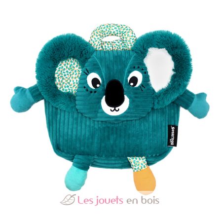 Mochila de pana Berlingos el koala DE35037 Les Déglingos 1