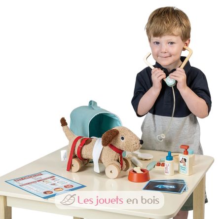 Caja veterinaria de rescate de animales TL8116 Tender Leaf Toys 5