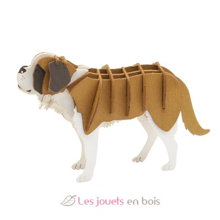 Modelo 3D de papel Perro San Bernardo FRI-11716 Fridolin 1