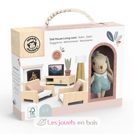 Salón para la casa de muñecas SM-SP4002 Speedy Monkey 2