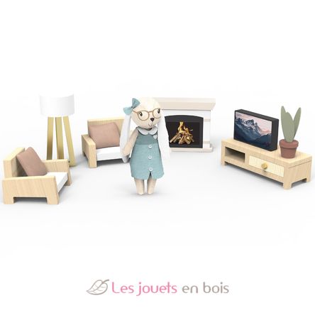 Salón para la casa de muñecas SM-SP4002 Speedy Monkey 1