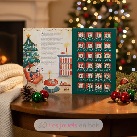 Calendario de Adviento 24 pequeños libros rojo SJ-5742 Sassi Junior 10