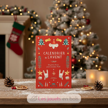 Calendario de Adviento 24 pequeños libros rojo SJ-5742 Sassi Junior 9