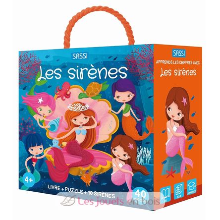 Libro y puzle Las sirenas SJ-307544 Sassi Junior 1