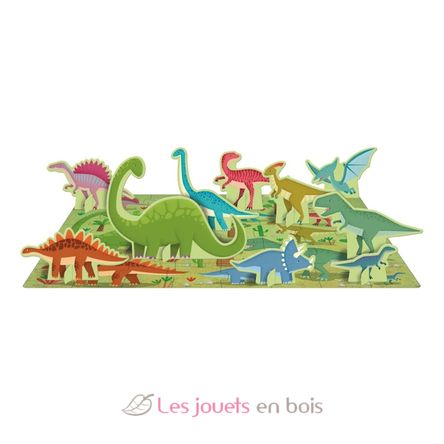 Libro y puzle Los dinosaurios SJ-307551 Sassi Junior 2
