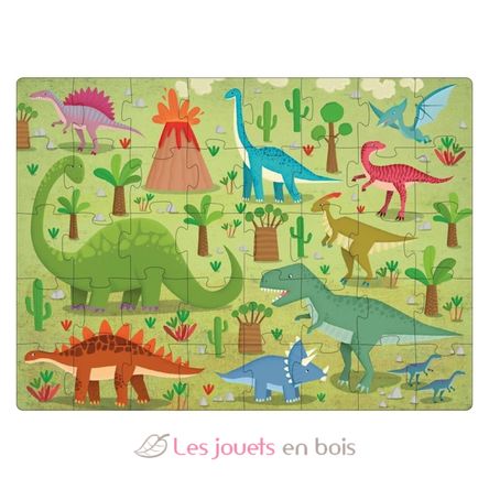 Libro y puzle Los dinosaurios SJ-307551 Sassi Junior 3