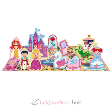 Libro y puzle Las princesas SJ-310506 Sassi Junior 2