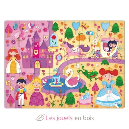 Libro y puzle Las princesas SJ-310506 Sassi Junior 3