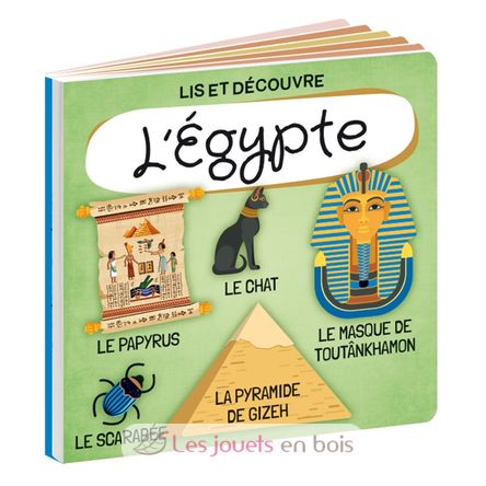 Libro y puzle Egipto SJ-313736 Sassi Junior 3