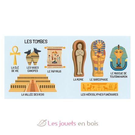 Libro y puzle Egipto SJ-313736 Sassi Junior 5