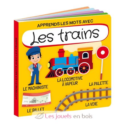 Libro y puzle Los trenes SJ-329119 Sassi Junior 5