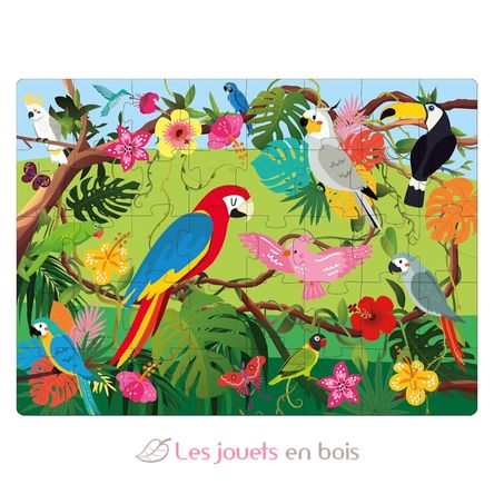 Libro y puzle Las aves SJ-329331 Sassi Junior 6