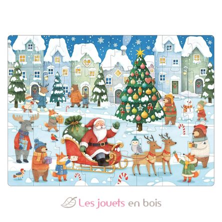 Libro y puzle Navidad SJ-331617 Sassi Junior 2