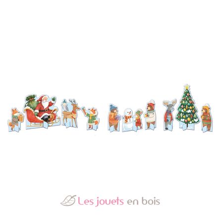 Libro y puzle Navidad SJ-331617 Sassi Junior 6