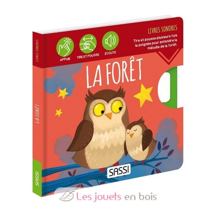 Libro sonoro El Bosque SJ-3569 Sassi Junior 1