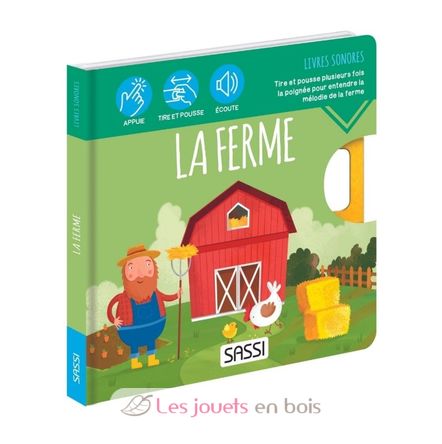 Libro sonoro La Granja SJ-3620 Sassi Junior 1