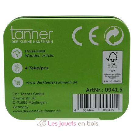 Salchichas de ave de madera TA-0941.5 Tanner 6