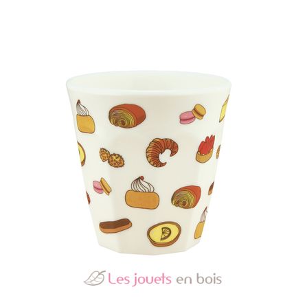 Vaso infantil con motivos de pasteles PJ-SB719T Petit Jour 1