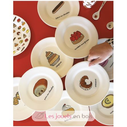 Plato infantil con pan de chocolate 20 cm PJ-SB967T Petit Jour 3