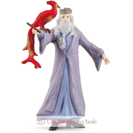 Figura de Dumbledore y Fawkes SC-42637 Schleich 1