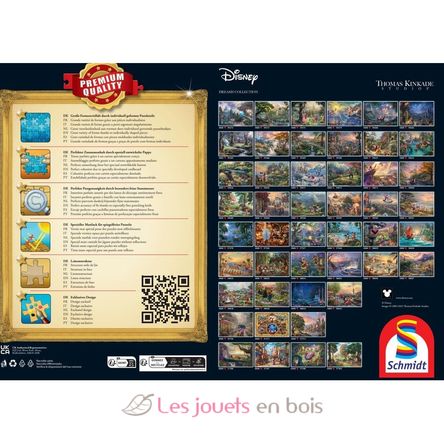 Puzzle Lilo y Stitch Aloha Christmas 1000 piezas S-58049 Schmidt Spiele 4