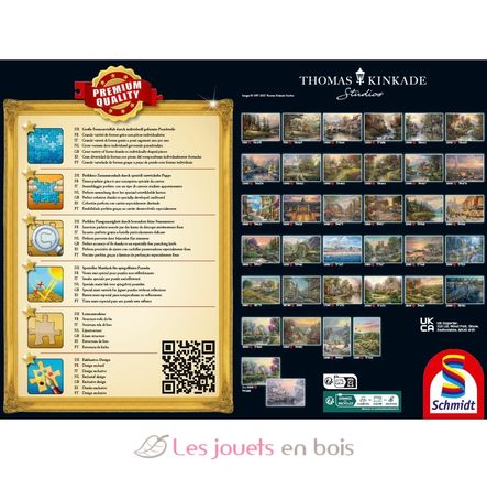 Puzzle Tarde de otoño en el lago 1000 piezas S-58784 Schmidt Spiele 6