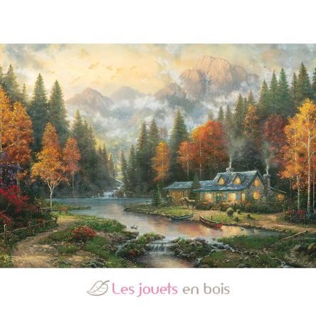 Puzzle Tarde de otoño en el lago 1000 piezas S-58784 Schmidt Spiele 2